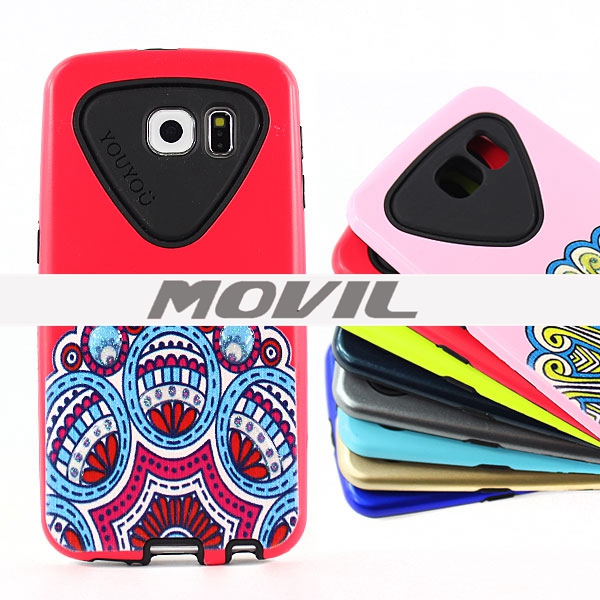 NP-2279 Forma de guijarro funda para Samsung galaxy s6-17